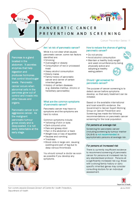 Pancreatic Cancer Prevention and Screening