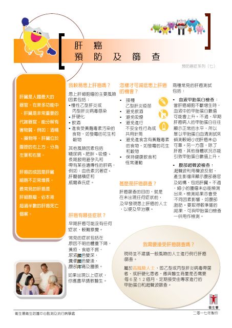 肝癌預防及篩查