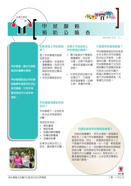 甲狀腺癌預防及篩查